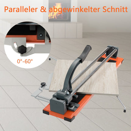 61cm Professional Tile Cutter 40.5cm Diagonal Porcelain Cutter