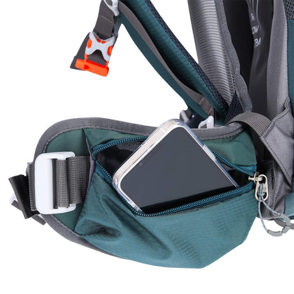 65L Green Tourist Backpack – Lightweight, Durable
