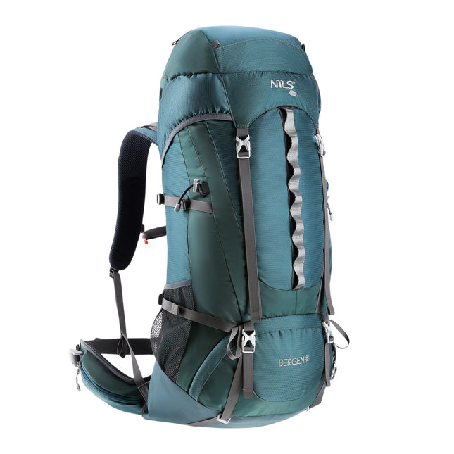 65L Green Tourist Backpack – Lightweight, Durable