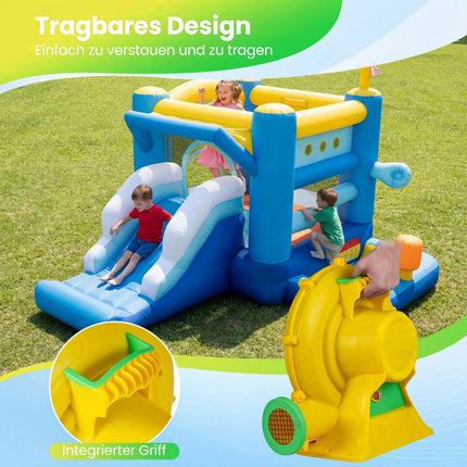 680W Inflatable Blower with Anchors & Handle