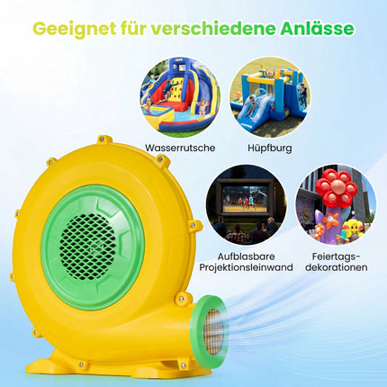 680W Inflatable Blower with Anchors & Handle