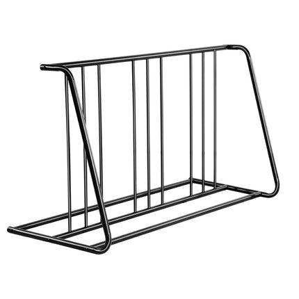 6-Bike Floor Bike Rack, Carbon Steel, Fits 3-In Tires