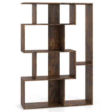 6-Cube Bookshelf with Anti-Tip Safety, Modern Design