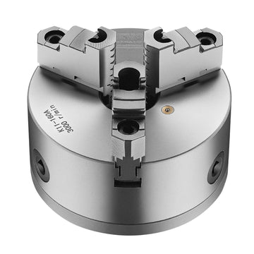 6-Inch 3-Jaw Self-Centering Lathe Chuck, 1-1/2-8