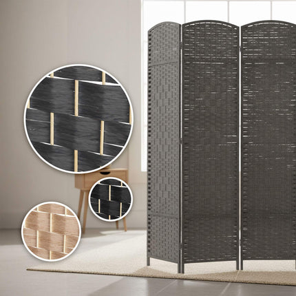 6-Panel Room Divider Folding Screen