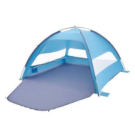 6-Person Beach Tent, UPF 50+ Sun Shelter with Carry Bag