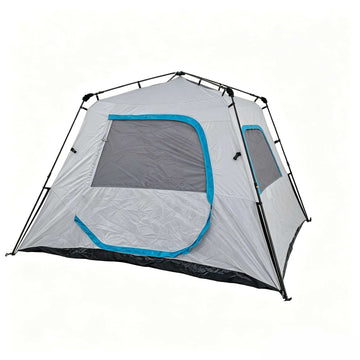 6-Person Waterproof Pop-Up Camping Tent with 5 Windows