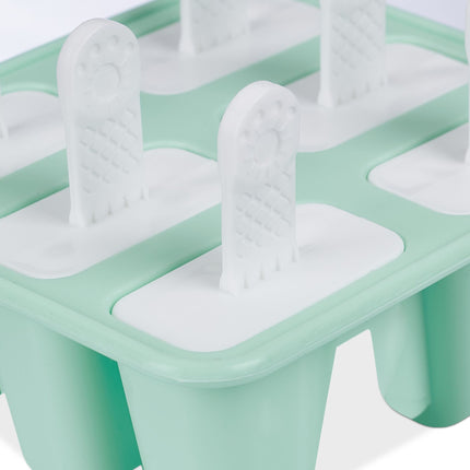 6 Silicone Ice Cream Moulds