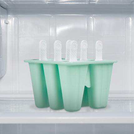 6 Silicone Ice Cream Moulds