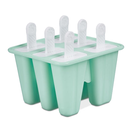 6 Silicone Ice Cream Moulds