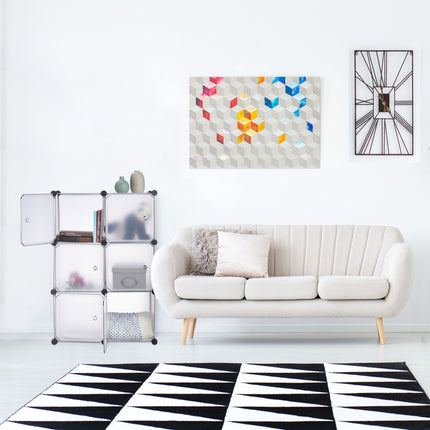 6-door shelving system