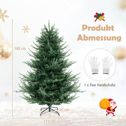 6ft Artificial Christmas Tree with 240 LED Lights