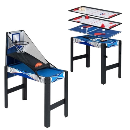 6-in-1 Multi Game Table: Air Hockey, Billiards, More