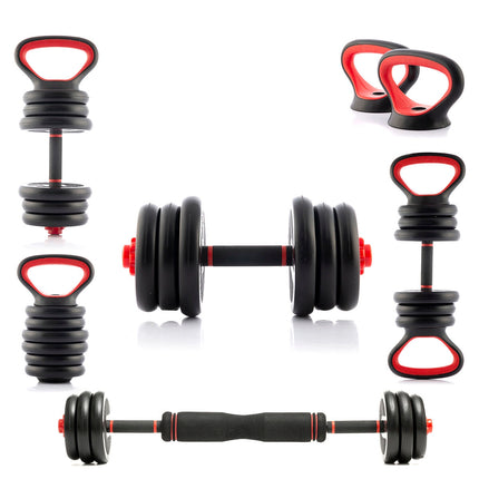 6-in-1 Set of Adjustable Weights with Exercise Guide Sixfit InnovaGoods