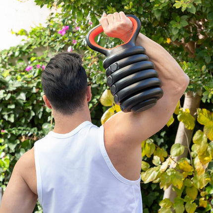 6-in-1 Set of Adjustable Weights with Exercise Guide Sixfit InnovaGoods