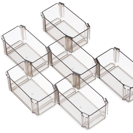 6-part system for drawer storage