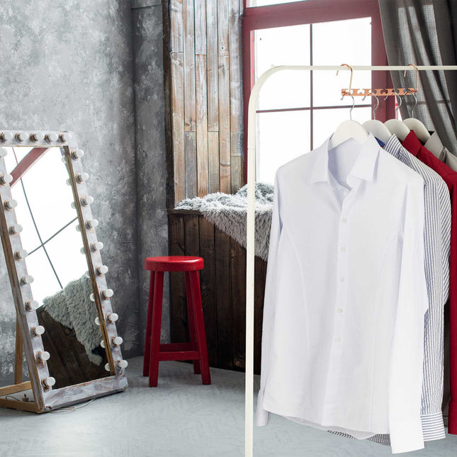 6x Set Vertical Clothes Hangers