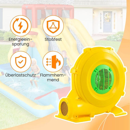 750W Inflatable Blower Fan with Handle & Stakes
