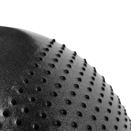 75cm Black Gym Ball – Anti-Burst, Non-Slip