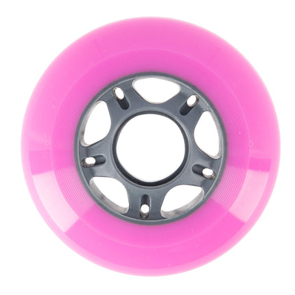 76x24 82A Pink Skateboard Wheels, Set of 4