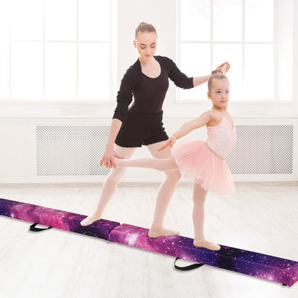 7 Ft Folding Gymnastics Balance Beam With Handles