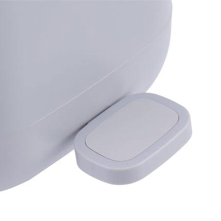 7L Square Plastic Pedal Bin – Soft-Close Lid