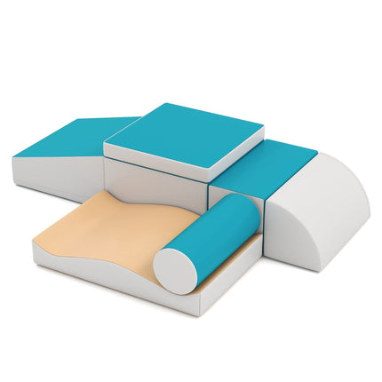 7-Piece Foam Climbing Blocks Set for Kids