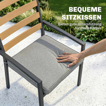 7-Piece Outdoor Dining Set with Table and Chairs