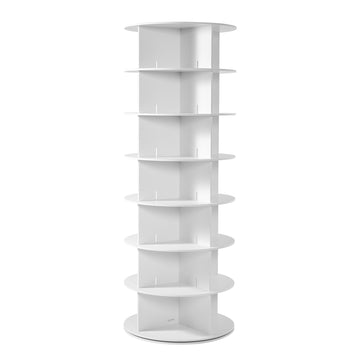 7-Tier 360 Rotating Shoe Rack Tower, Holds 28 Pairs