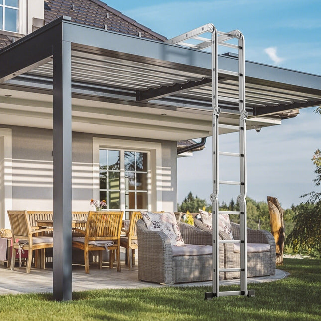 7-in-1 Aluminum Multi-Purpose Ladder, 150kg Capacity