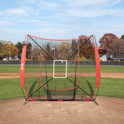 7x7ft Baseball Softball Practice Net, Tee and Target