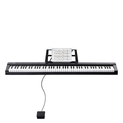 88-Key Digital Piano Keyboard, Semi-Weighted, Bluetooth MIDI