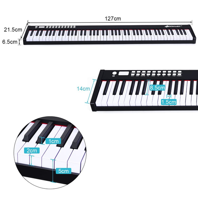 88-key digital piano keyboard electronic piano keyboard carrying case