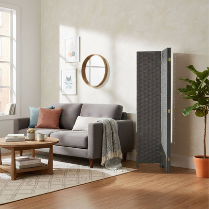 8-Panel Room Divider Folding Screen