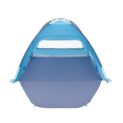8-Person Beach Tent Sun Shelter, UPF 50+, Sand Pockets