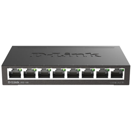 8-Port Gigabit Switch, Compact Design
