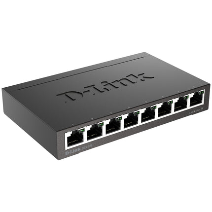 8-Port Gigabit Switch, Compact Design