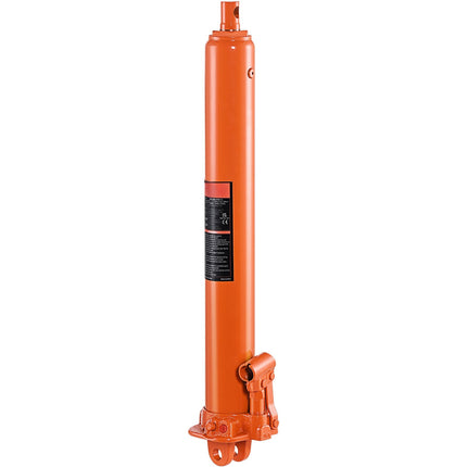 8-Ton Hydraulic Long Ram Jack, Clevis Base, 26–46 in