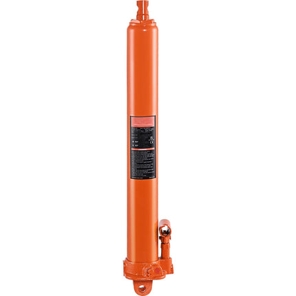 8-Ton Hydraulic Long Ram Jack, Clevis Base, 26–46 in