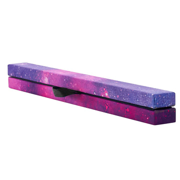 8ft Folding Balance Beam for Kids, Wood Core, Non-Slip
