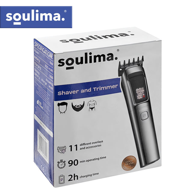 8-in-1 Cordless Hair, Beard, Body Trimmer with USB-C