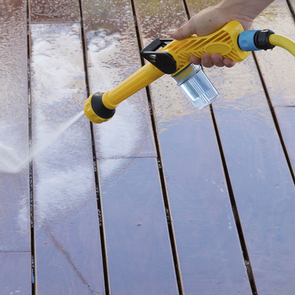 8-in-1 High Pressure Water Gun with Tank InnovaGoods, 15 m Extendable Hose