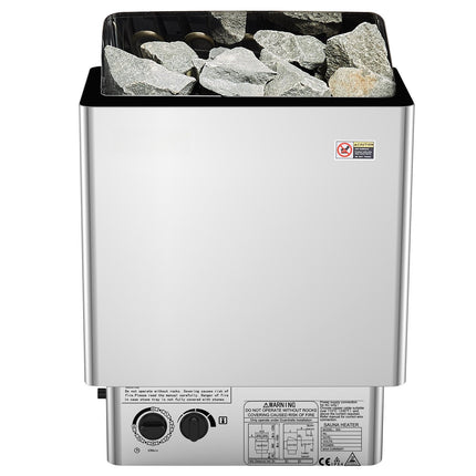 8kW Electric Sauna Heater – 400V 3N, Built-In Controls