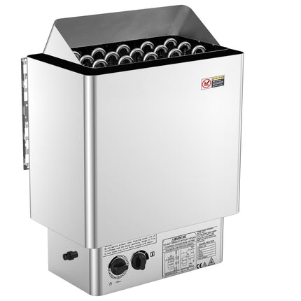 8kW Electric Sauna Heater – 400V 3N, Built-In Controls