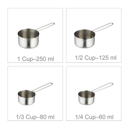 8-piece set with measuring jug and measuring spoon