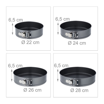 8-piece springform set