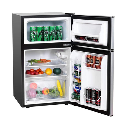 90L Compact Fridge Freezer, 27L Freezer, 2-Door