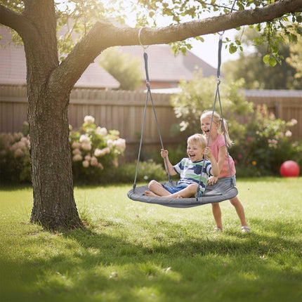 90 cm Round Nest Swing for Kids and Adults