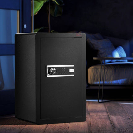 99L Safe Box With Key Lock, Keypad, Fireproof Bag