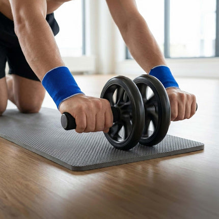 9-Piece Home Gym Fitness Set – Black